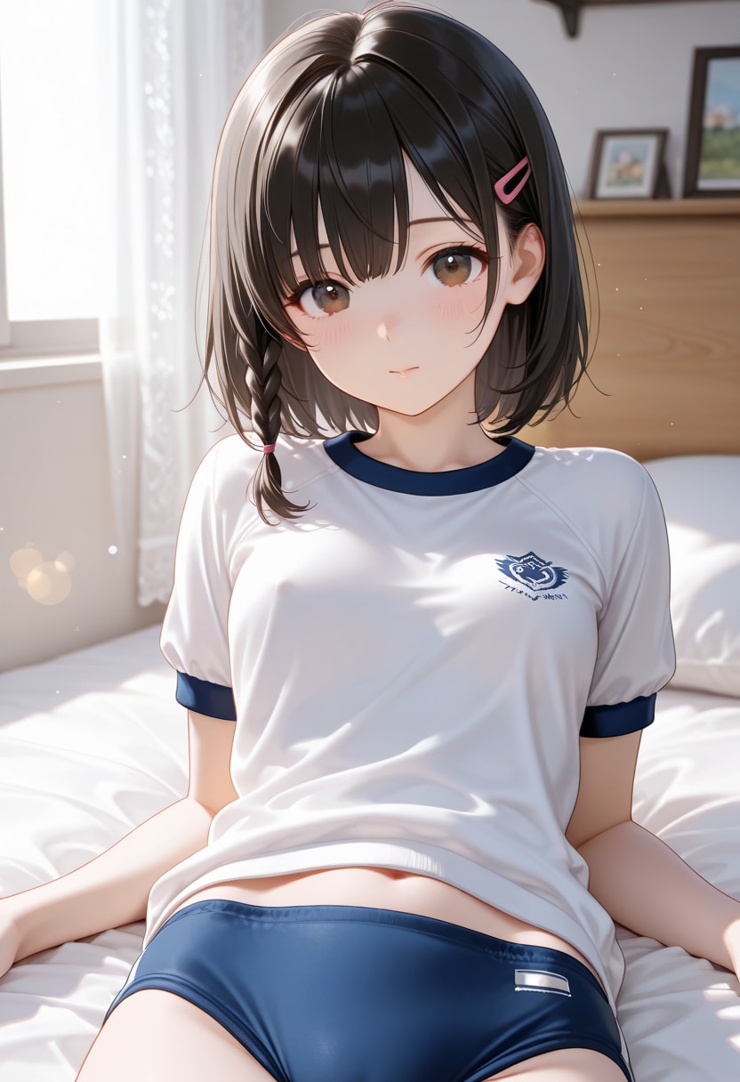 黒髪の美少女(370)