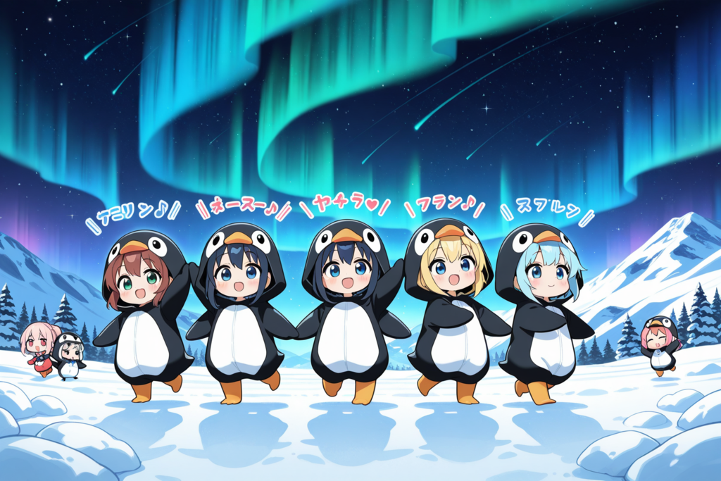 ペンギンダンス！！