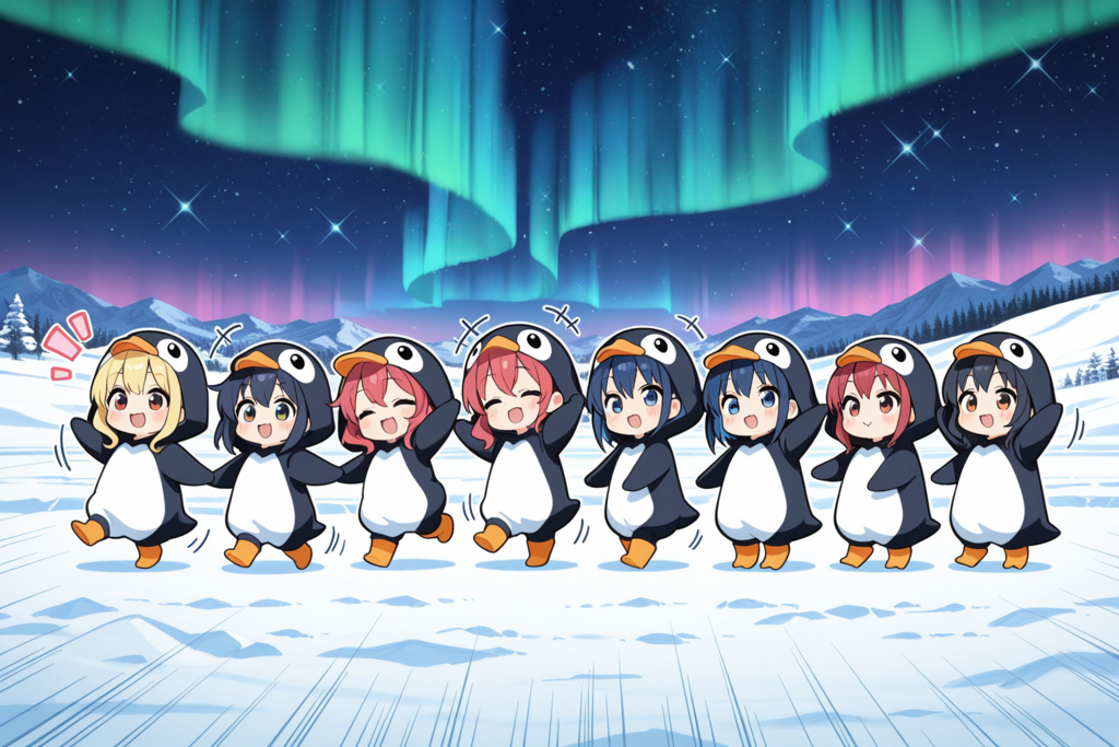 ペンギンダンス！！