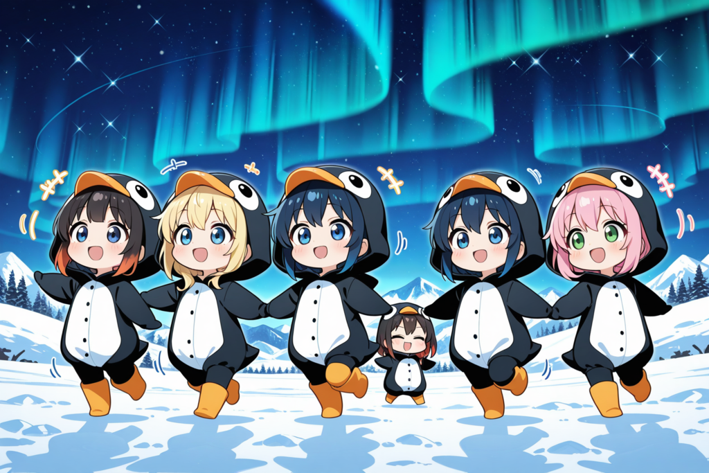 ペンギンダンス！！