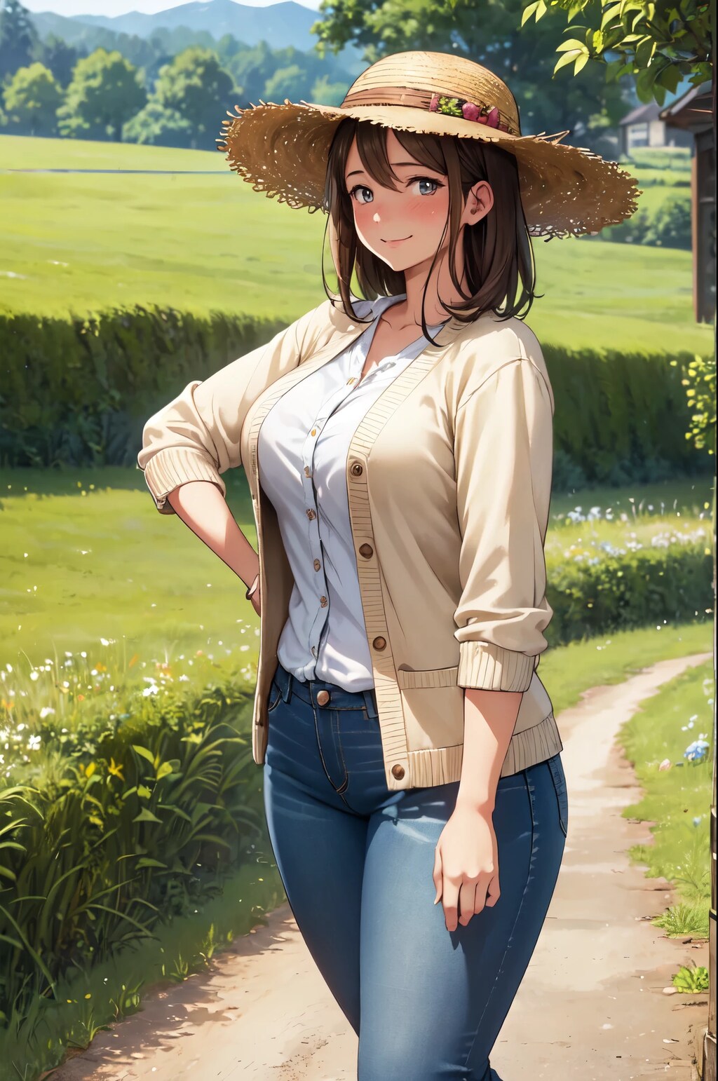 田舎の元カノと再会…