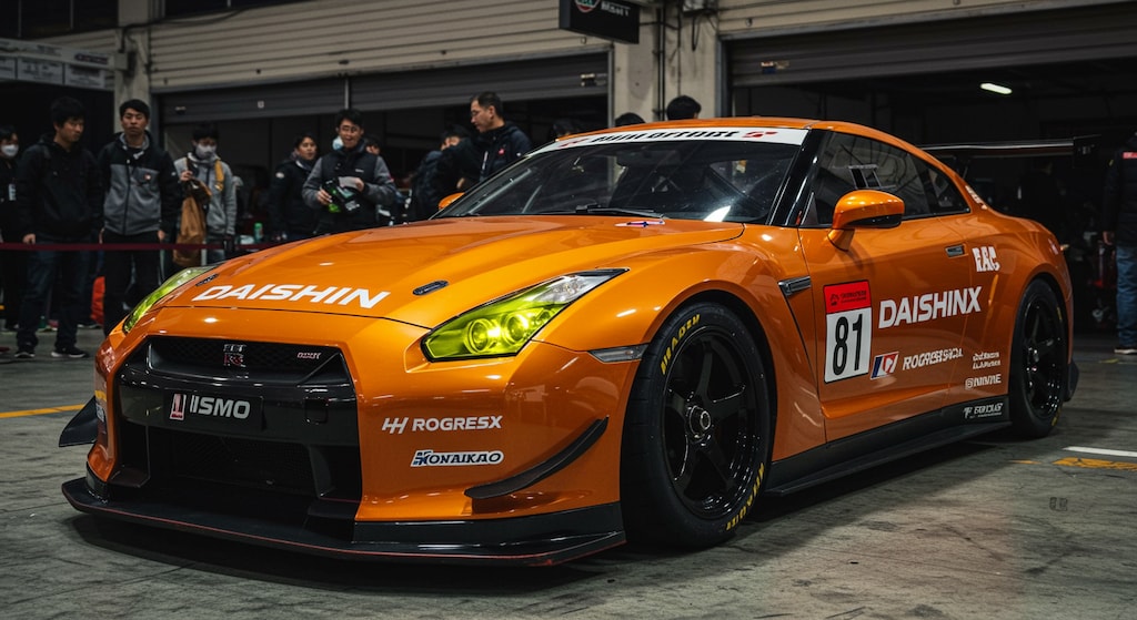 R35GT-Rレーシングカー