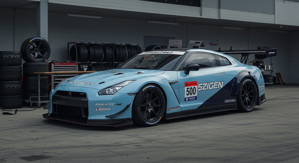 R35GT-Rレーシングカー