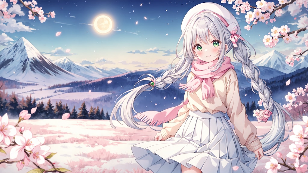 遠くに見える景色には