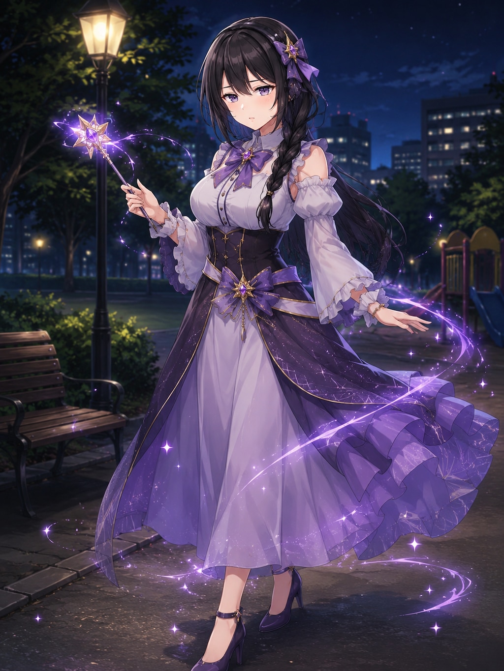 アラサー魔法少女の朝と夜の顔