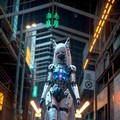 白狐お姉さん2085　人体機械化が進んだ世界① 7枚目