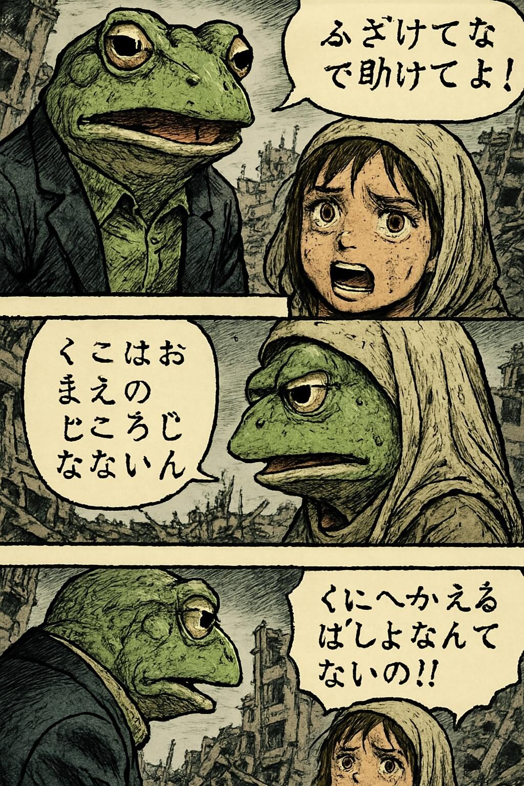 終末世界でくにへかえる