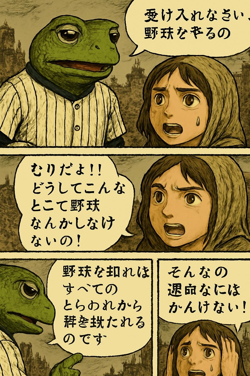 終末世界でくにへかえる