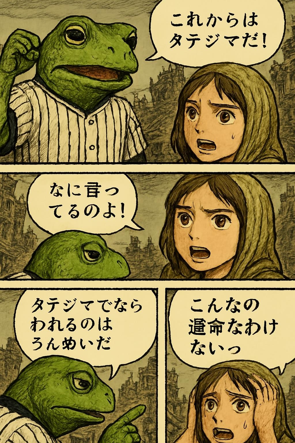 終末世界でくにへかえる