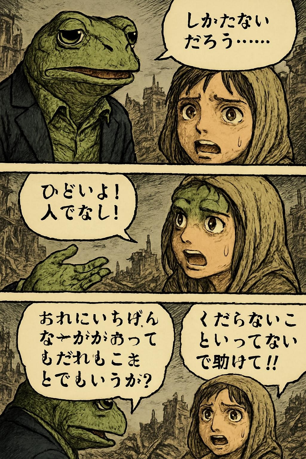 終末世界でくにへかえる