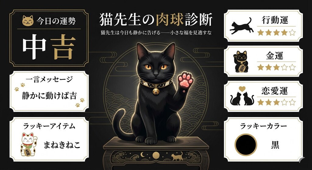 猫先生の占い