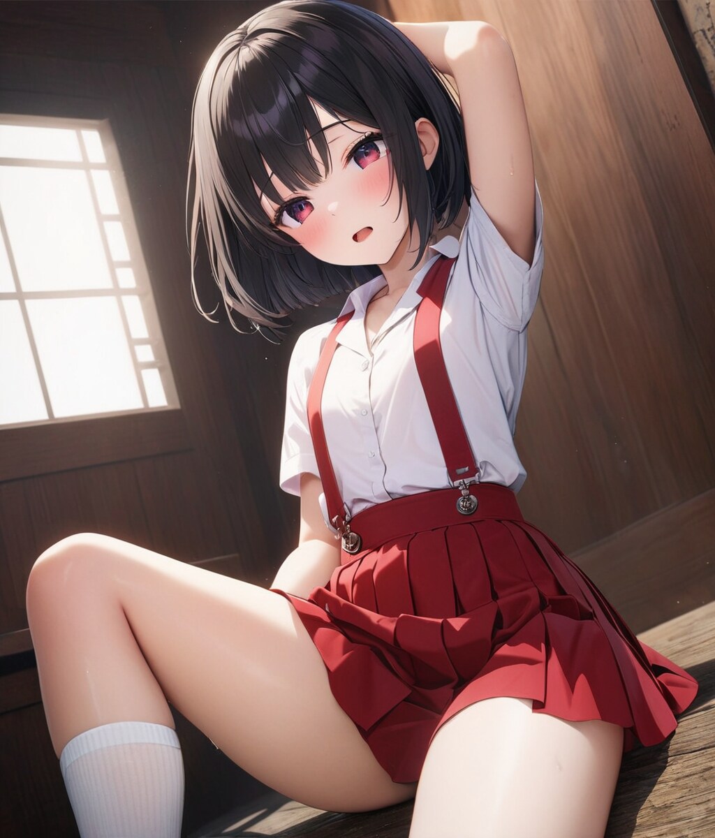 黒髪少女