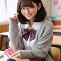 眼鏡女子 楓のポーカー 6枚目