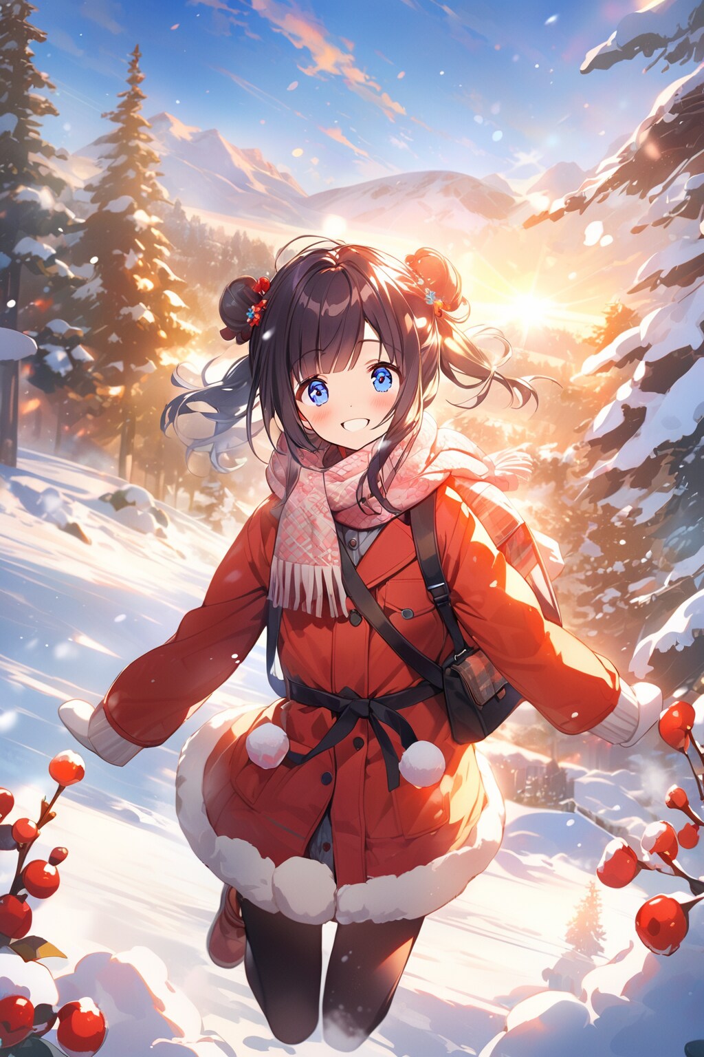 おだんごちゃん🍡✨の雪⛄❄遊び✨