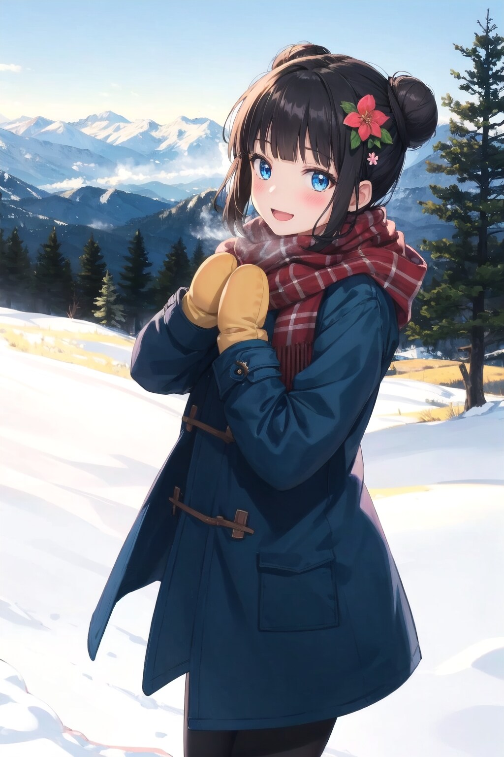 おだんごちゃん🍡✨の雪⛄❄遊び✨