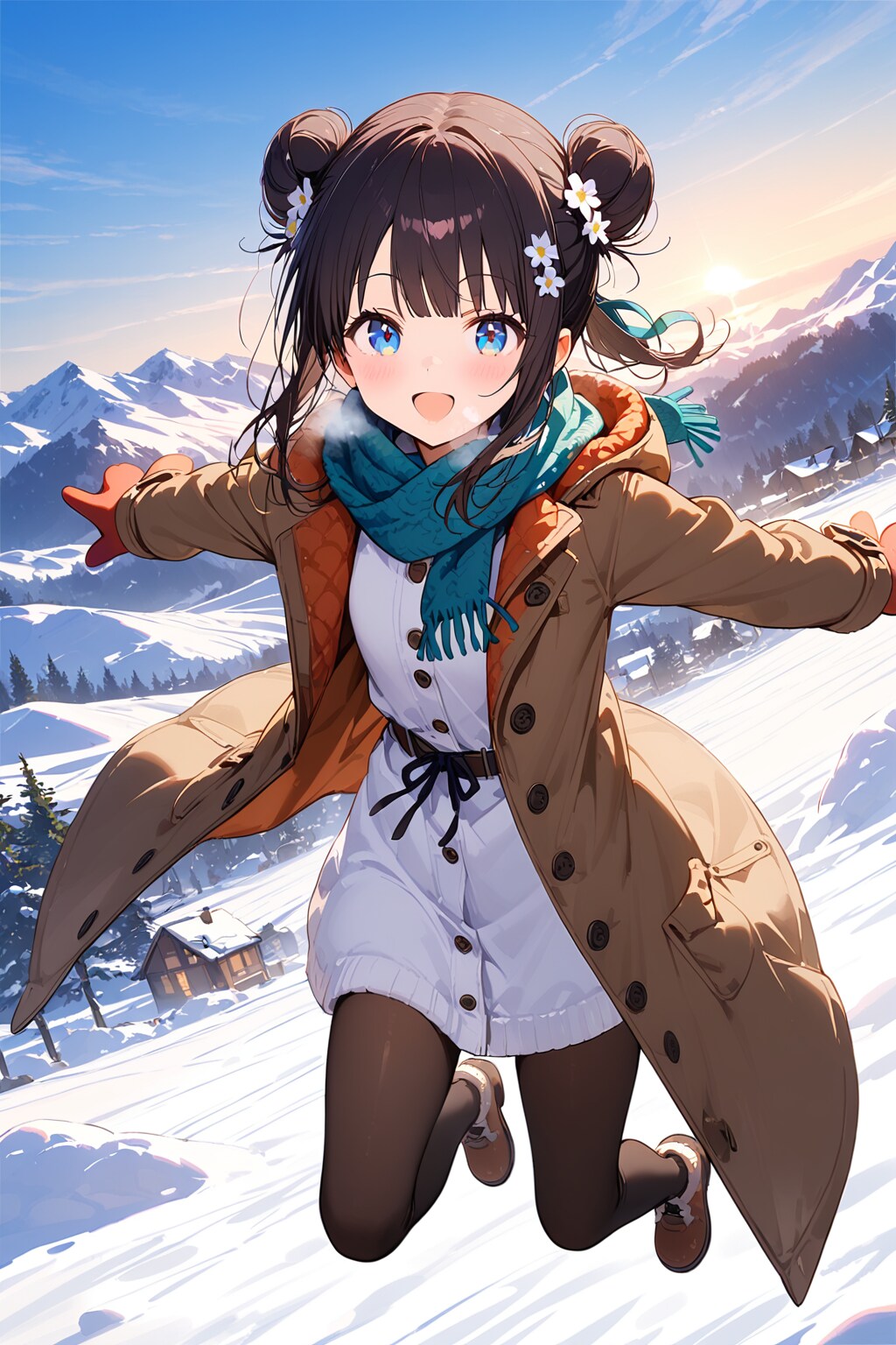 おだんごちゃん🍡✨の雪⛄❄遊び✨