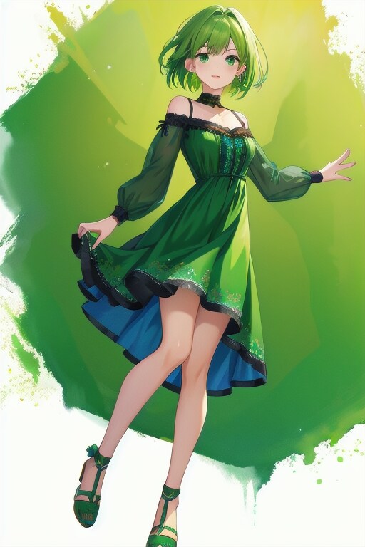 緑の少女