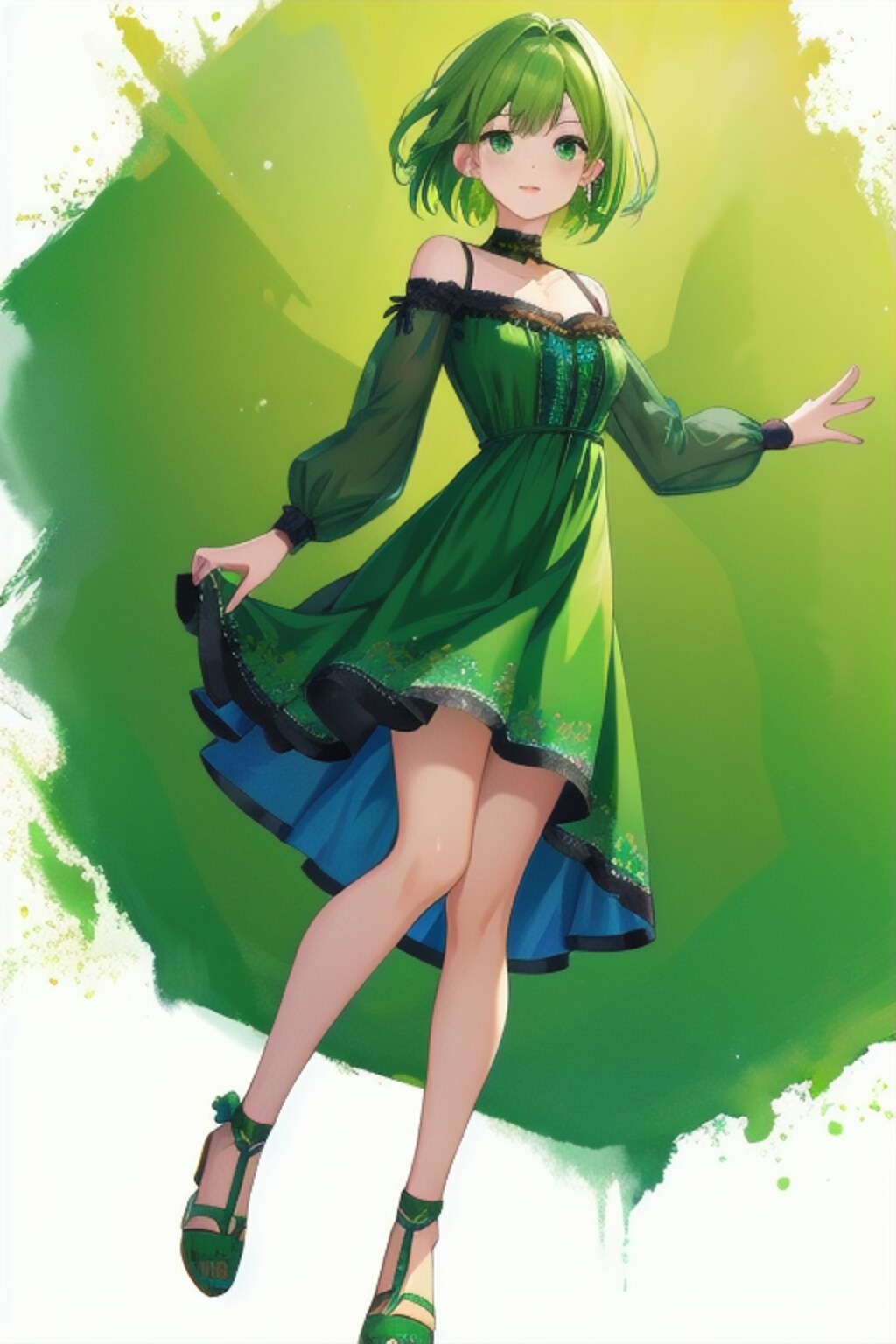 緑の少女