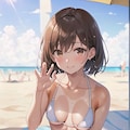 波打ち際の彼女 6枚目