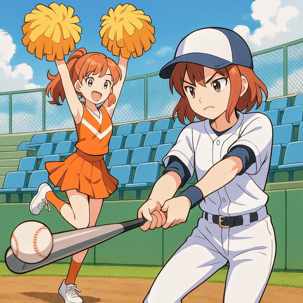マンガ・サイコパスチアガール⚾️