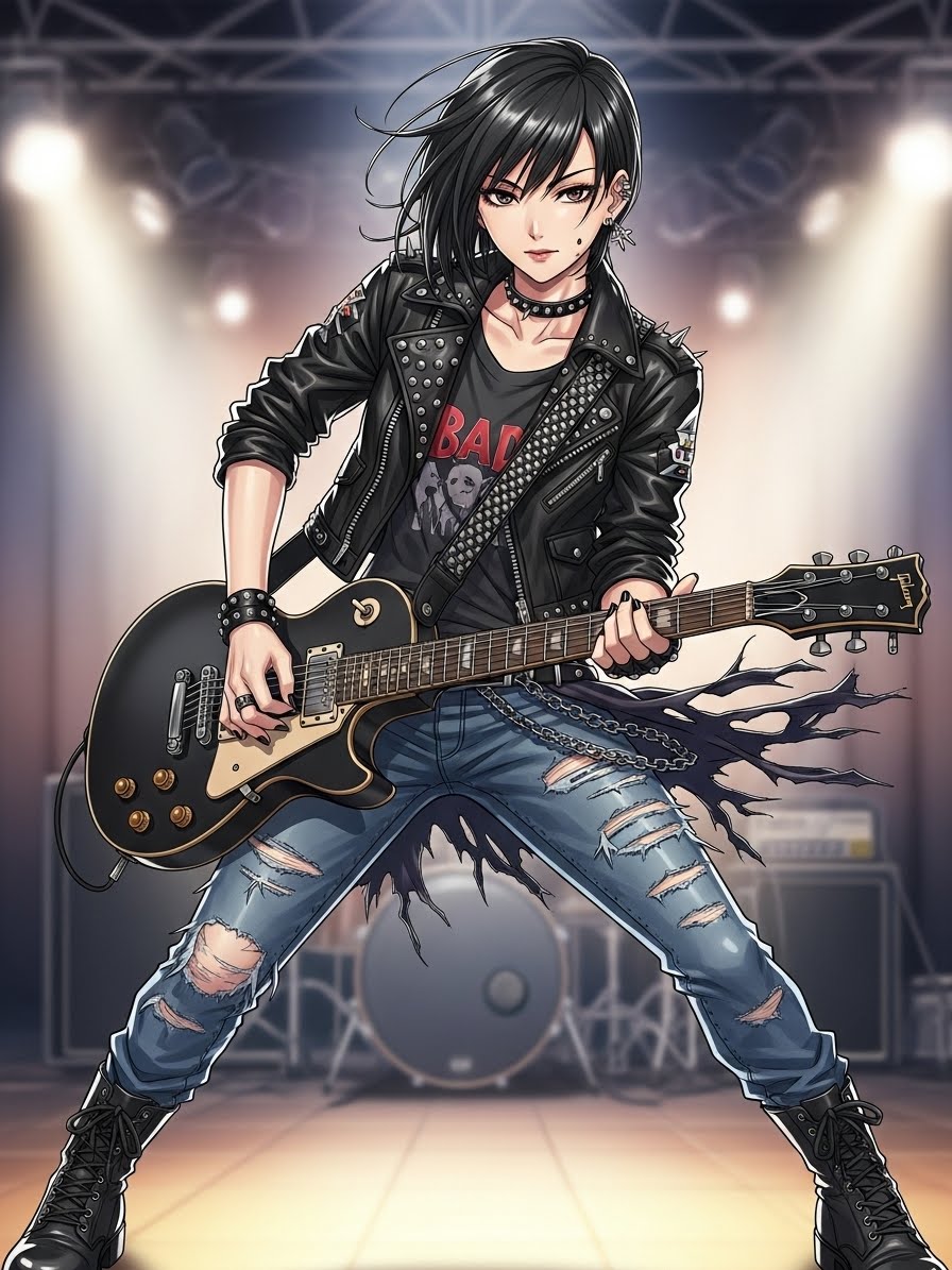 バンドガール | の人気AIイラスト・グラビア