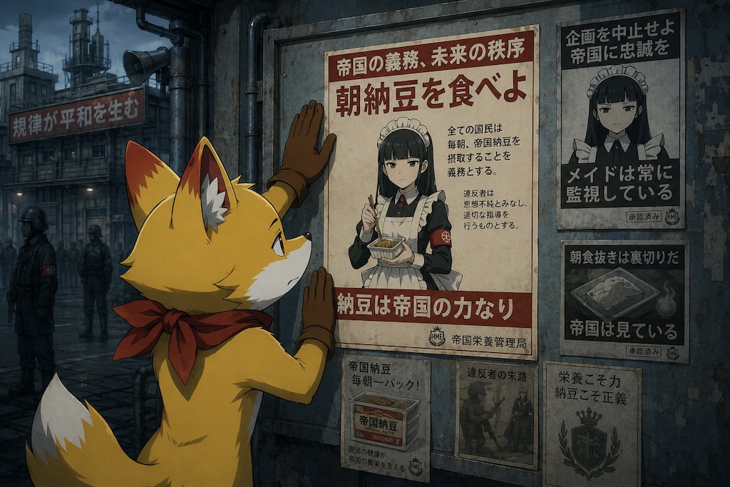 朝納豆ディストピア帝国