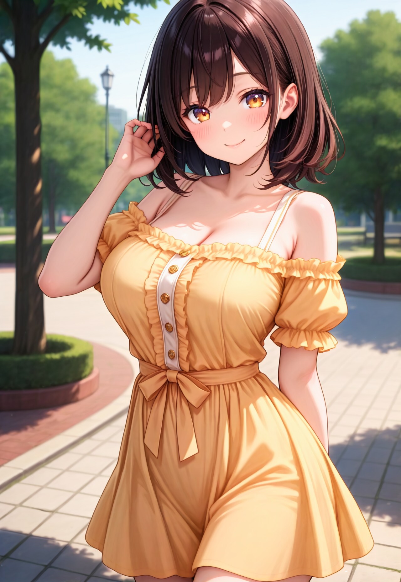 329（黄色のワンピ）