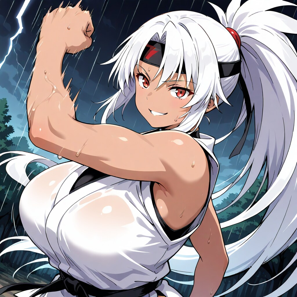 空手褐色エルフさん