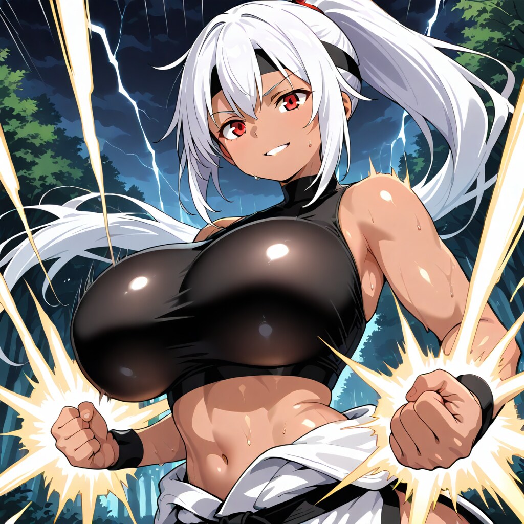 空手褐色エルフさん