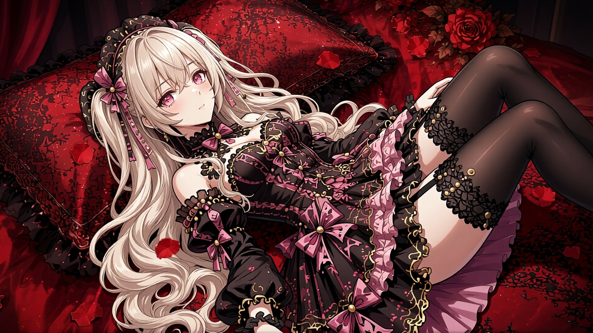 金髪少女とドレス　その2-2