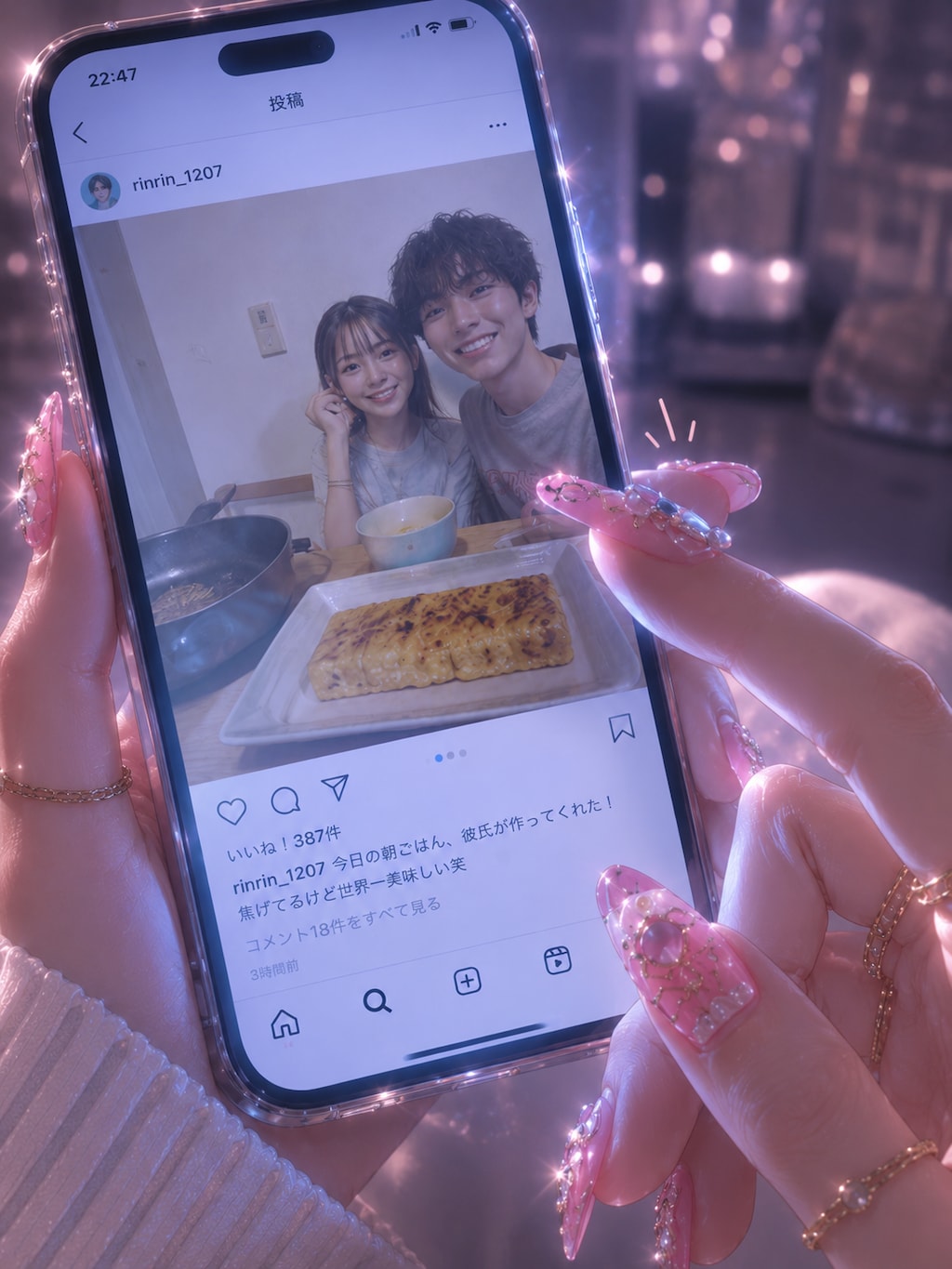 落果ちゃんは、あの焦げた愛に、探していた体温を知る