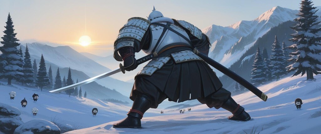 冬将軍がくるぞー