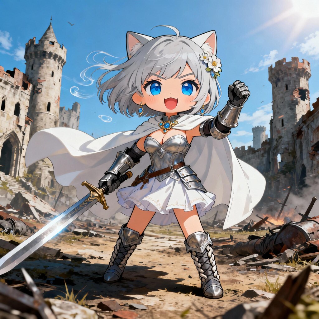 ちび姫騎士様詰め合わせ (Seedream 4.0)