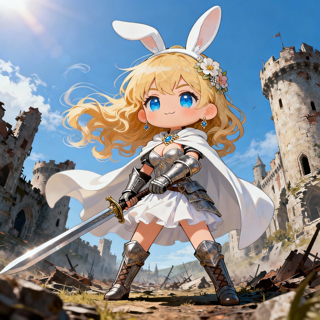 ちび姫騎士様詰め合わせ (Seedream 4.0)