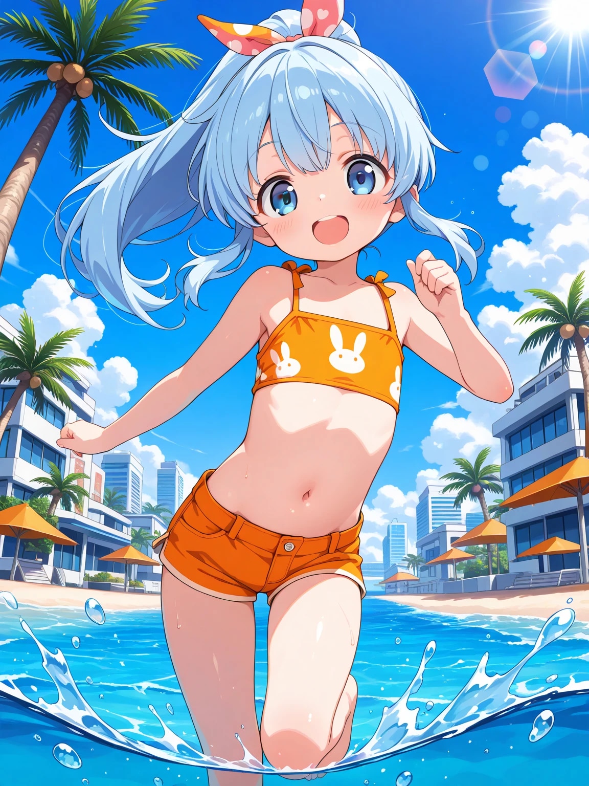 海辺のあおいちゃん | の人気AIイラスト・グラビア