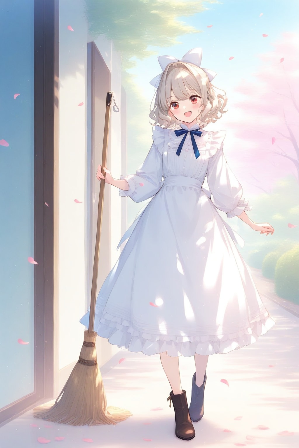 お掃除日向ちゃん