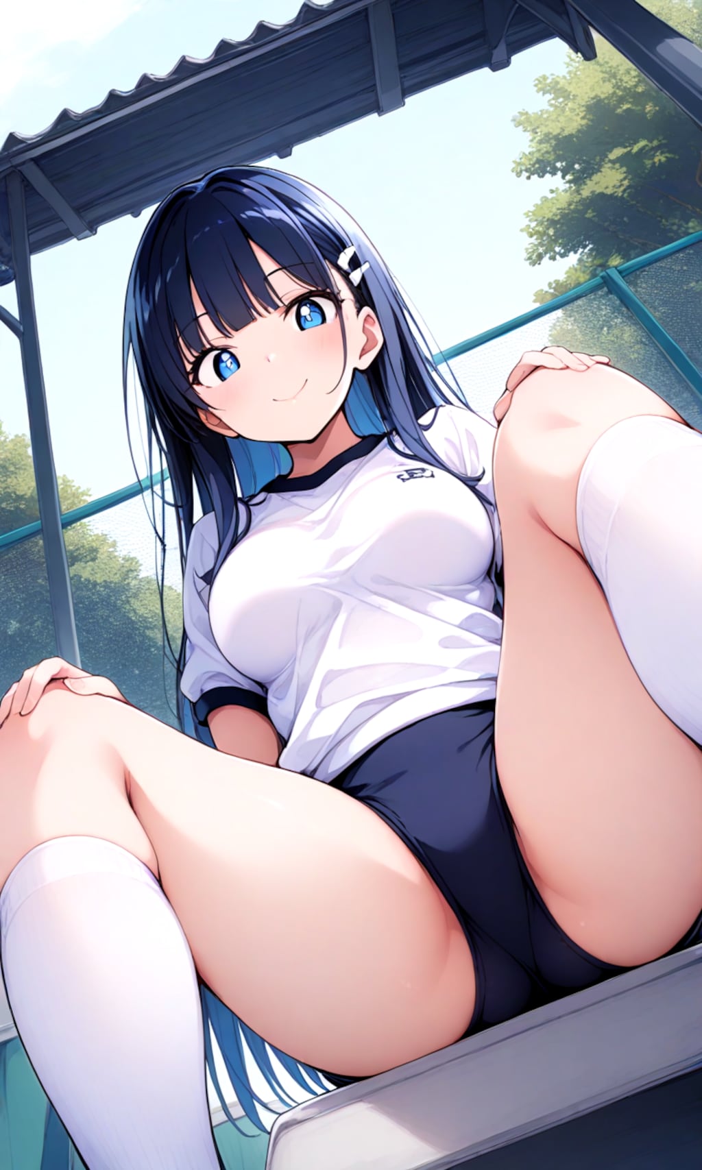 スレンダーな娘にはブルマを着せよう