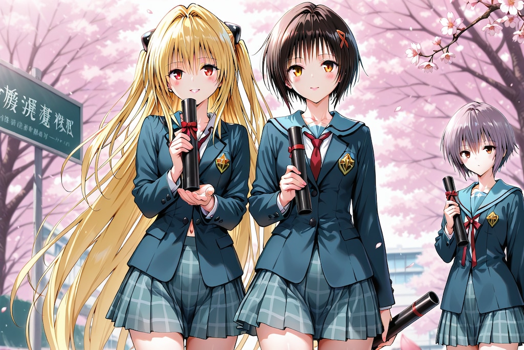 3 girls