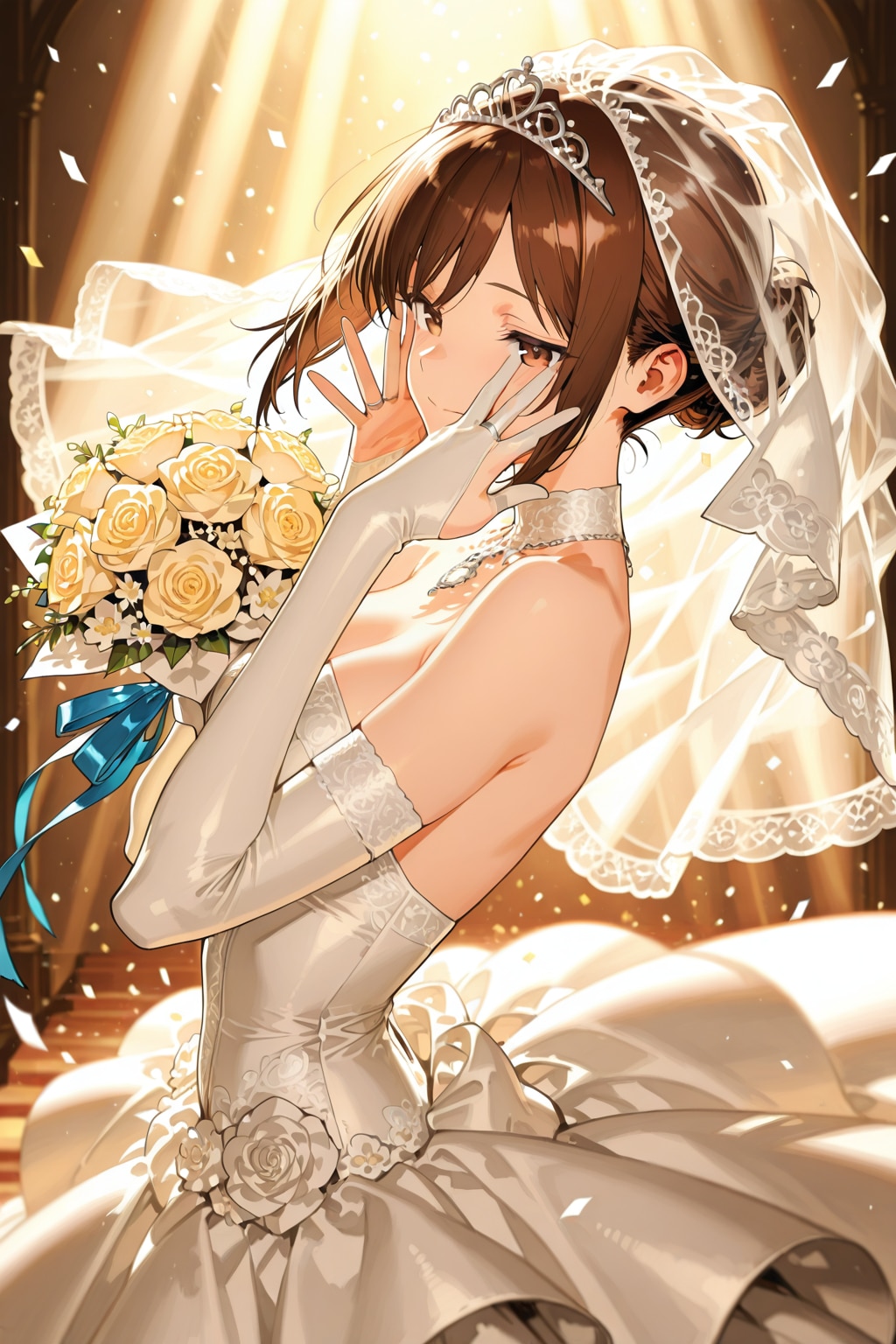 花嫁グローブ | の人気AIイラスト・グラビア