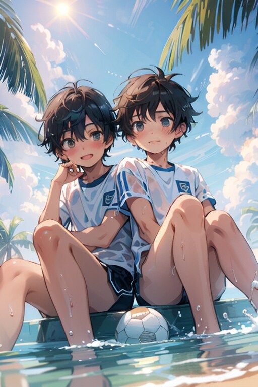 サッカー少年