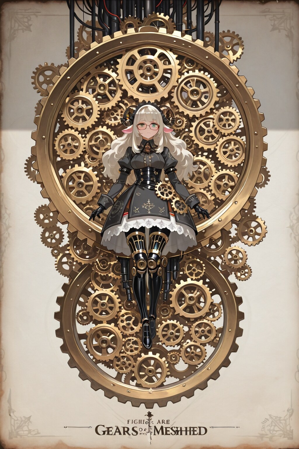 歯車 | の人気AIイラスト・グラビア