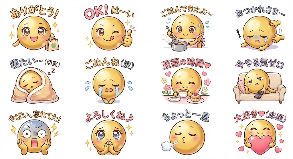 キンタマLINEスタンプ