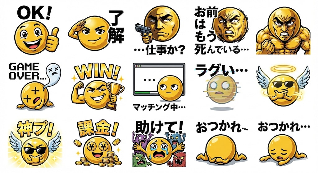 キンタマLINEスタンプ