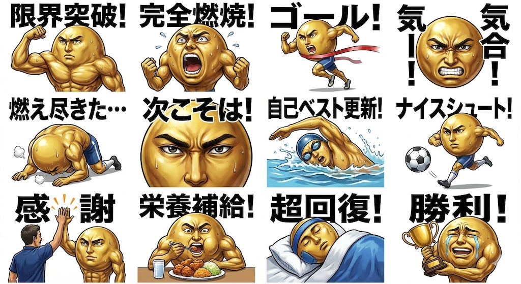 キンタマLINEスタンプ