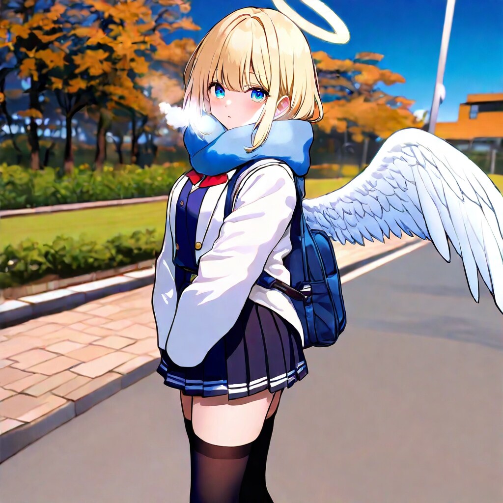 天使の通学 | の人気AIイラスト・グラビア