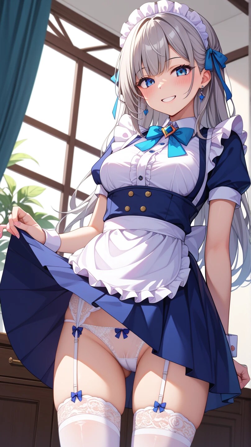 おパンツ見せてくれるメイドさん