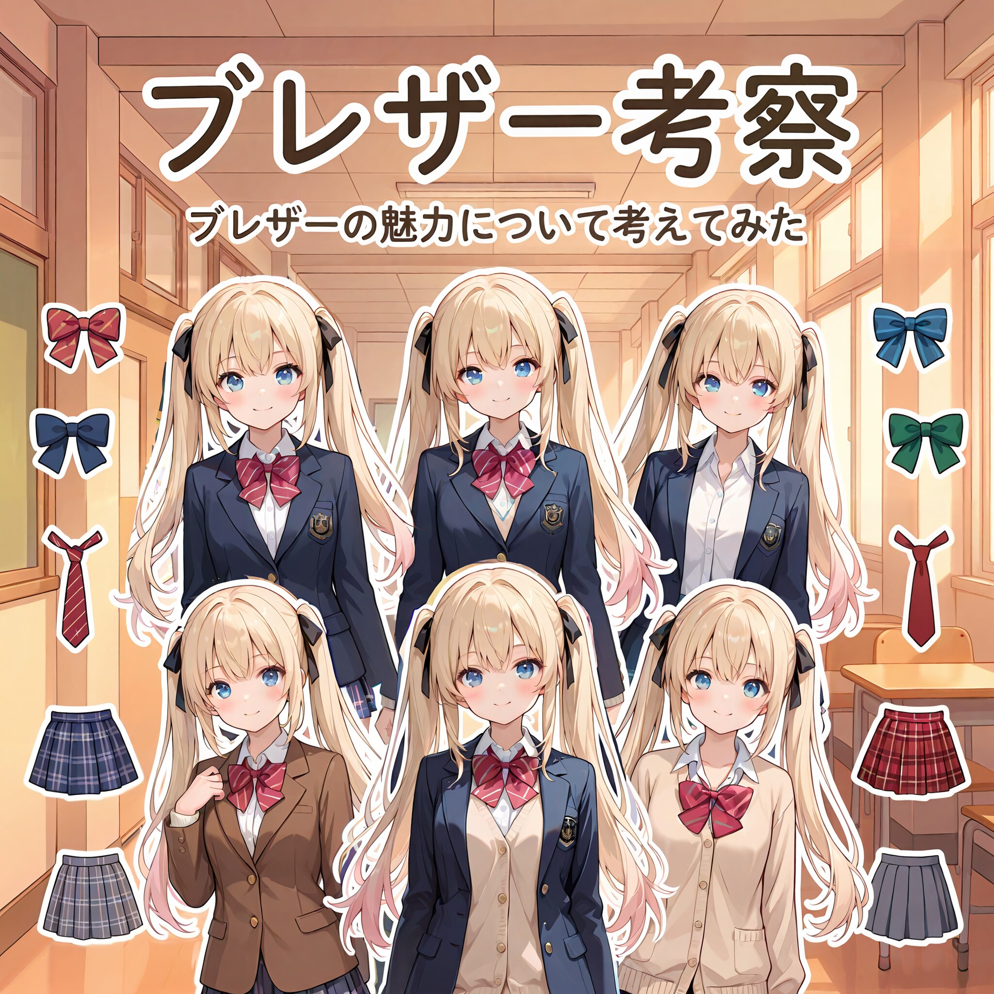 ブレザー考察　～ブレザーの魅力について考えてみた～
