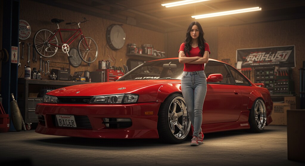 S14シルビアのドリ車