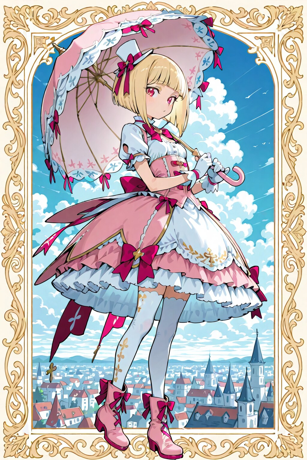魔法少女 340 DAISY | の人気AIイラスト・グラビア