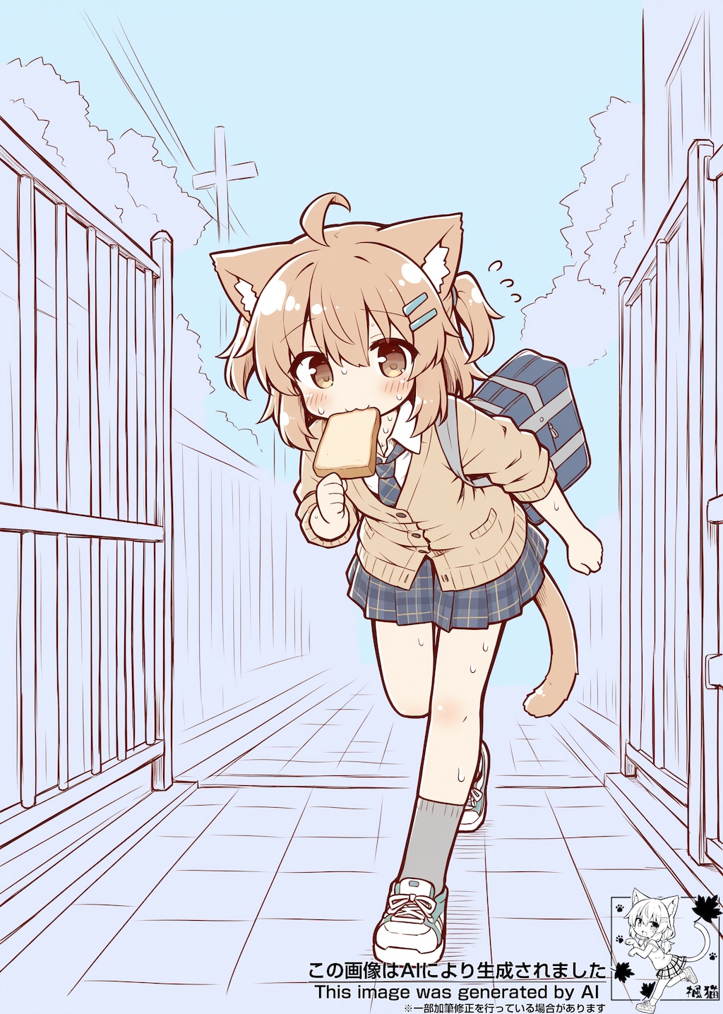 遅刻遅刻ぅ～！